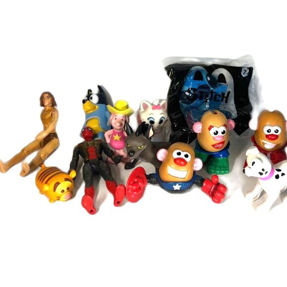 VTG Bulk Marvel Star Wars Potato Head Tigger Tarzan 101 Dalmatians Aristocats - Picture 2 of 8